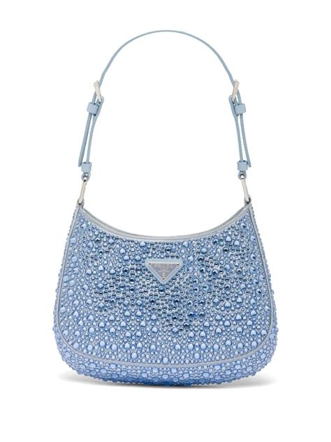 prada cleo crystal shoulder bag|prada cleo hobo shoulder bag.